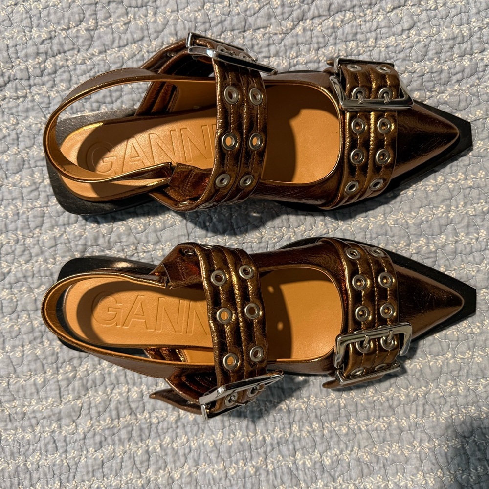 Ganni Flats